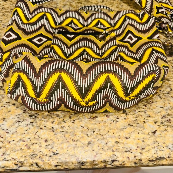 Gia & Dani Boho Sling Bag With Polka Dot Lining Tribal Southwest Crossbody Purse - Picture 8 of 14